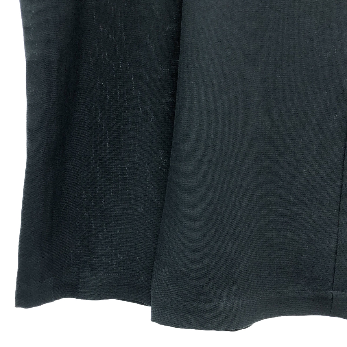 一塵不染 |粗花呢羊毛吊帶背帶褲 | 36 |黑色 |女性的