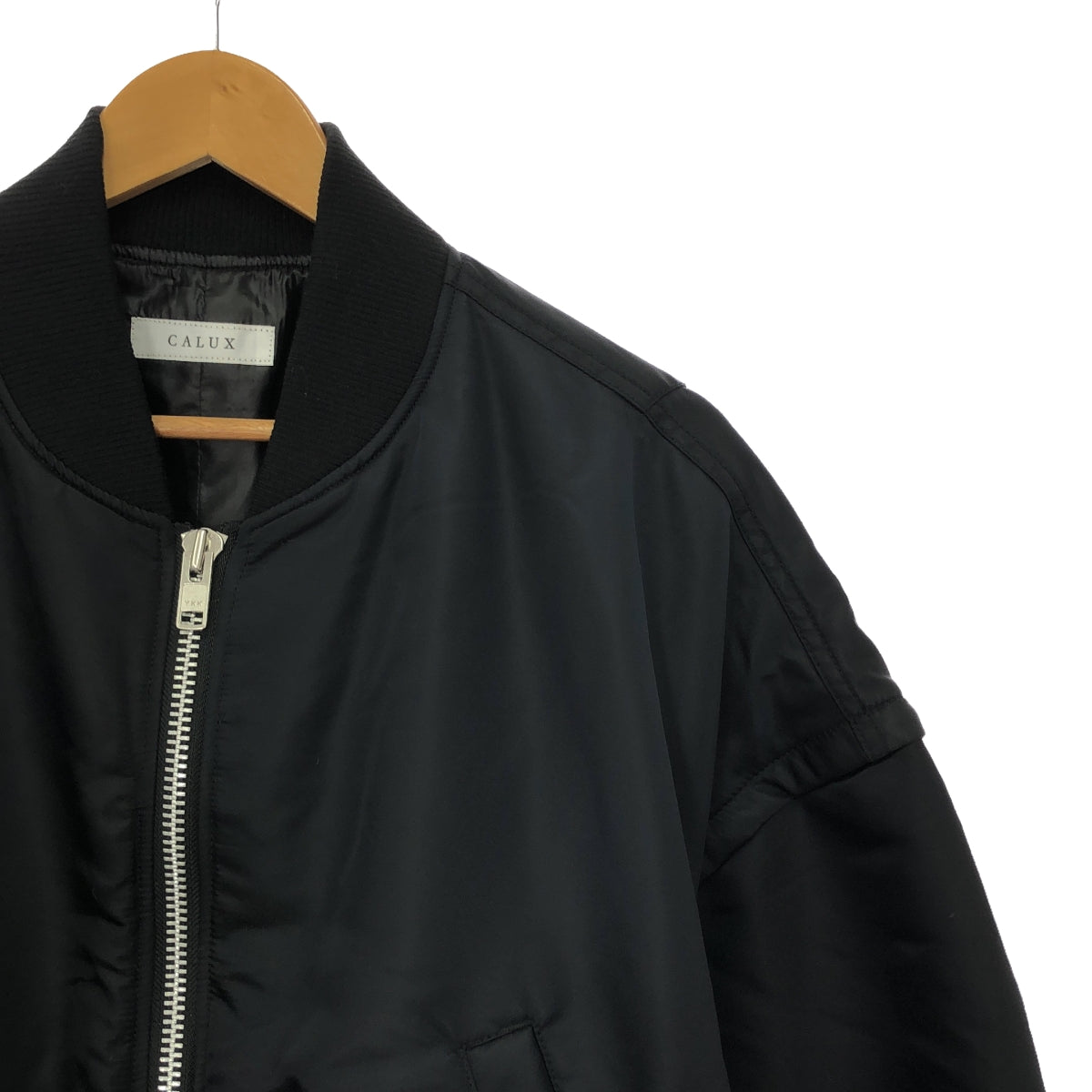 [Good Condition] CALUX / Carax | 2023AW | Deuxieme Classe Special Order 2Way SHORT BOMBER JACKET | F | Black | Women's