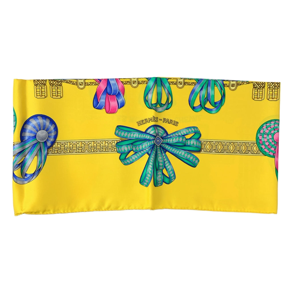 愛馬仕 | Les Rubans du Cheval 馬絲帶 / Carré 90 真絲圍巾披肩 |