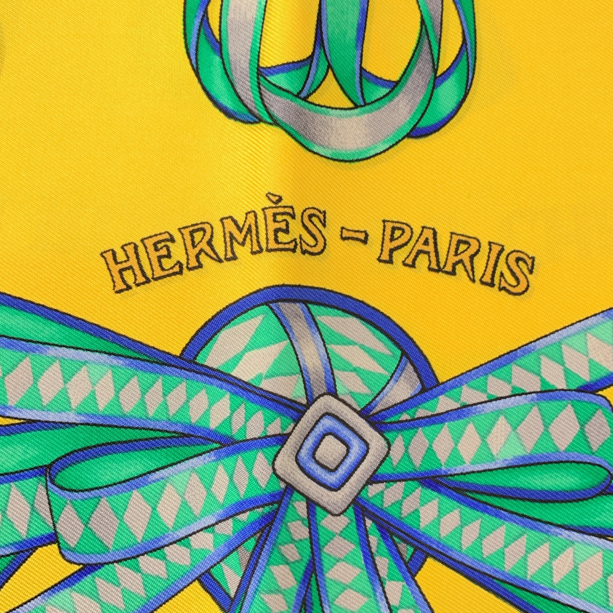 HERMES / エルメス | Les Rubans du Cheval 馬のリボン / カレ90 シルク スカーフ ストール |