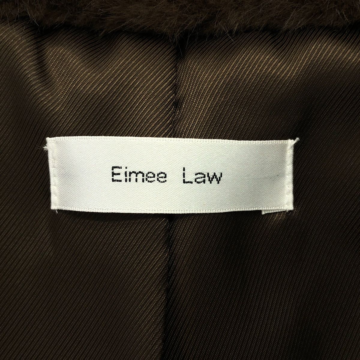 Eimee Law / 에이미 로우 | 밍크 라이크 퍼 케이프 재킷 | F | 여성