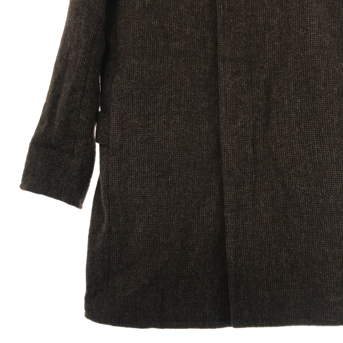 Umii 908 | Wool Balmacaan Coat | 1 | Brown | Women's