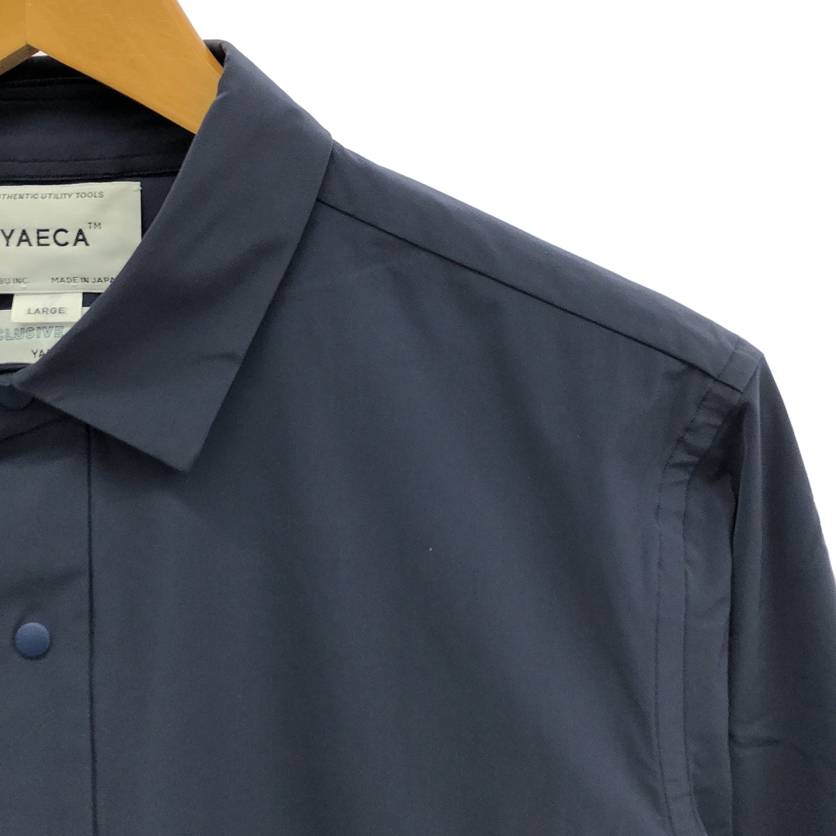 YAECA / Yaeca | COMFORT SHIRT STANDARD WIDE / Pocket Comforia Shirt | L | Men's