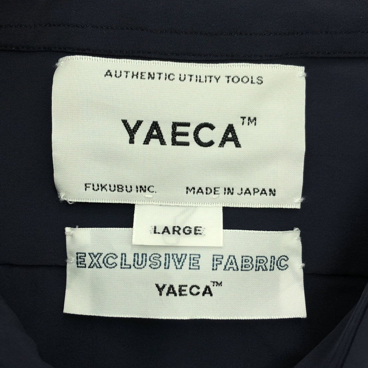 YAECA / Yaeca | COMFORT SHIRT STANDARD WIDE / Pocket Comforia Shirt | L | Men's