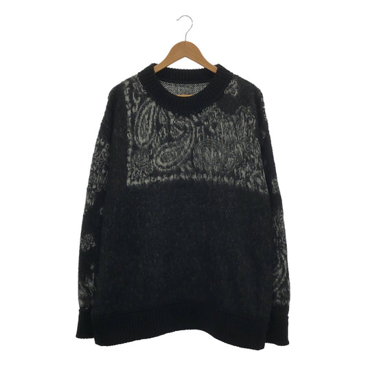 sacai / Sacai | 2022AW | Bandana Jacquard Knit Pullover / Mohair Jacquard Knit Pullover | 4 | Men's