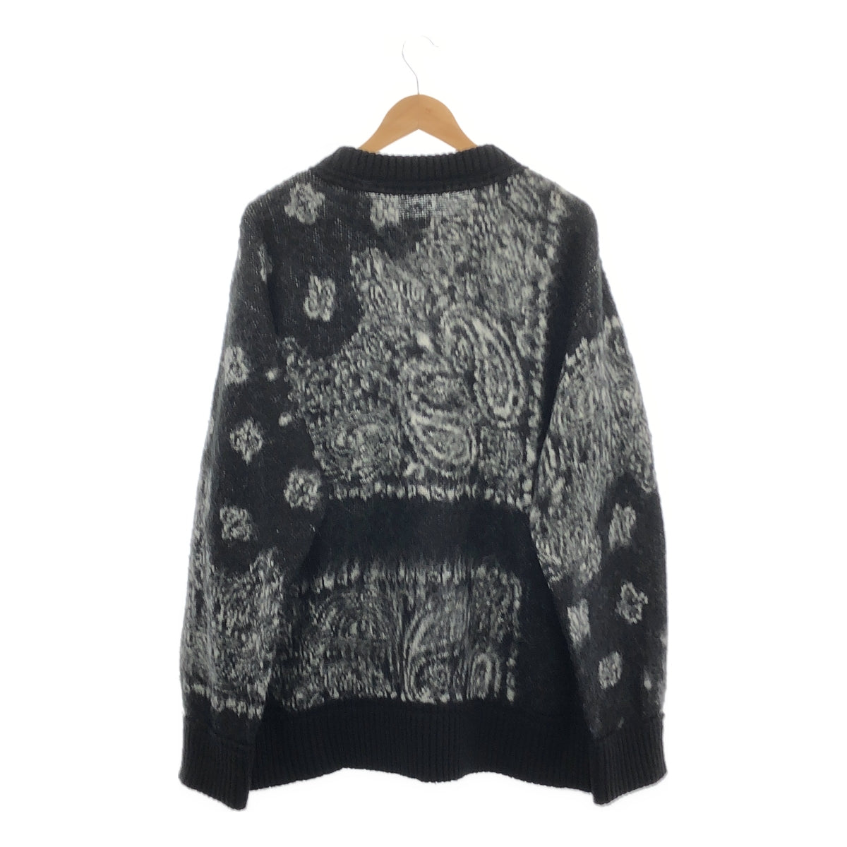 sacai / 사카이 | 2022AW | Bandana Jacquard Knit Pullover / 모헤야 자카드 니트 풀오버 | 4 | 남성