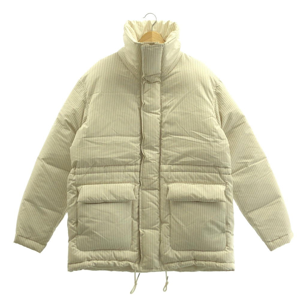 【新品】AURALEE x TEKLA 條紋羽絨外套 | 2 碼 | 雪條紋 | 男款