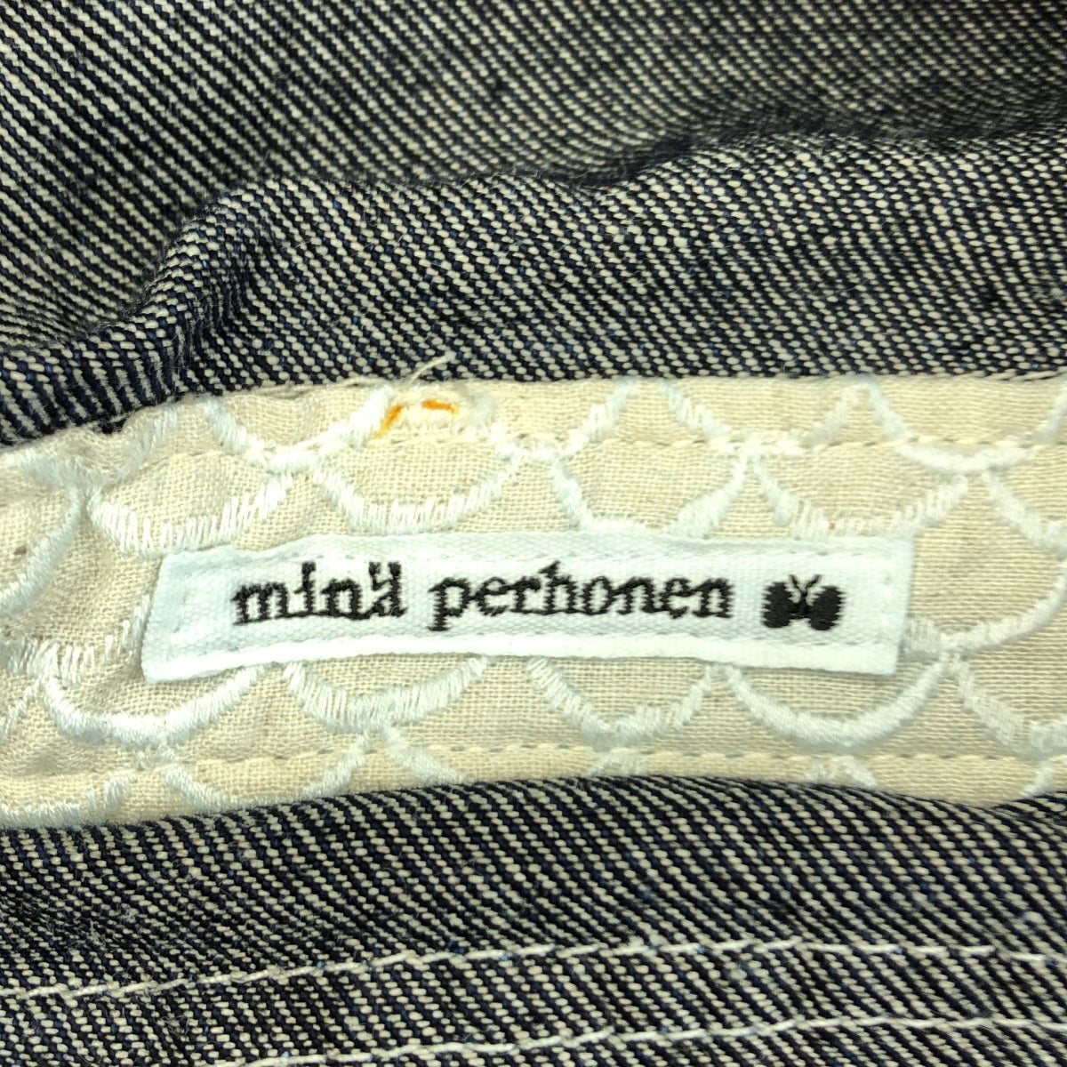 【미품】 mina perhonen / 미나페르호넨 | always / 오버올 데님 팬츠 | 36 | 인디고 | 여성