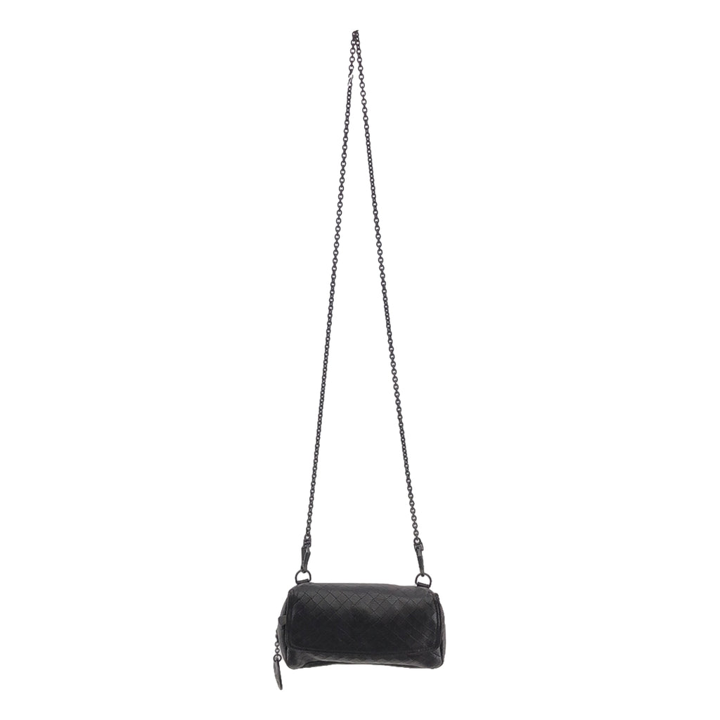 BOTTEGA VENETA | Intreccio 鏈條單肩包| SHOPBOP深棕色 |女性的