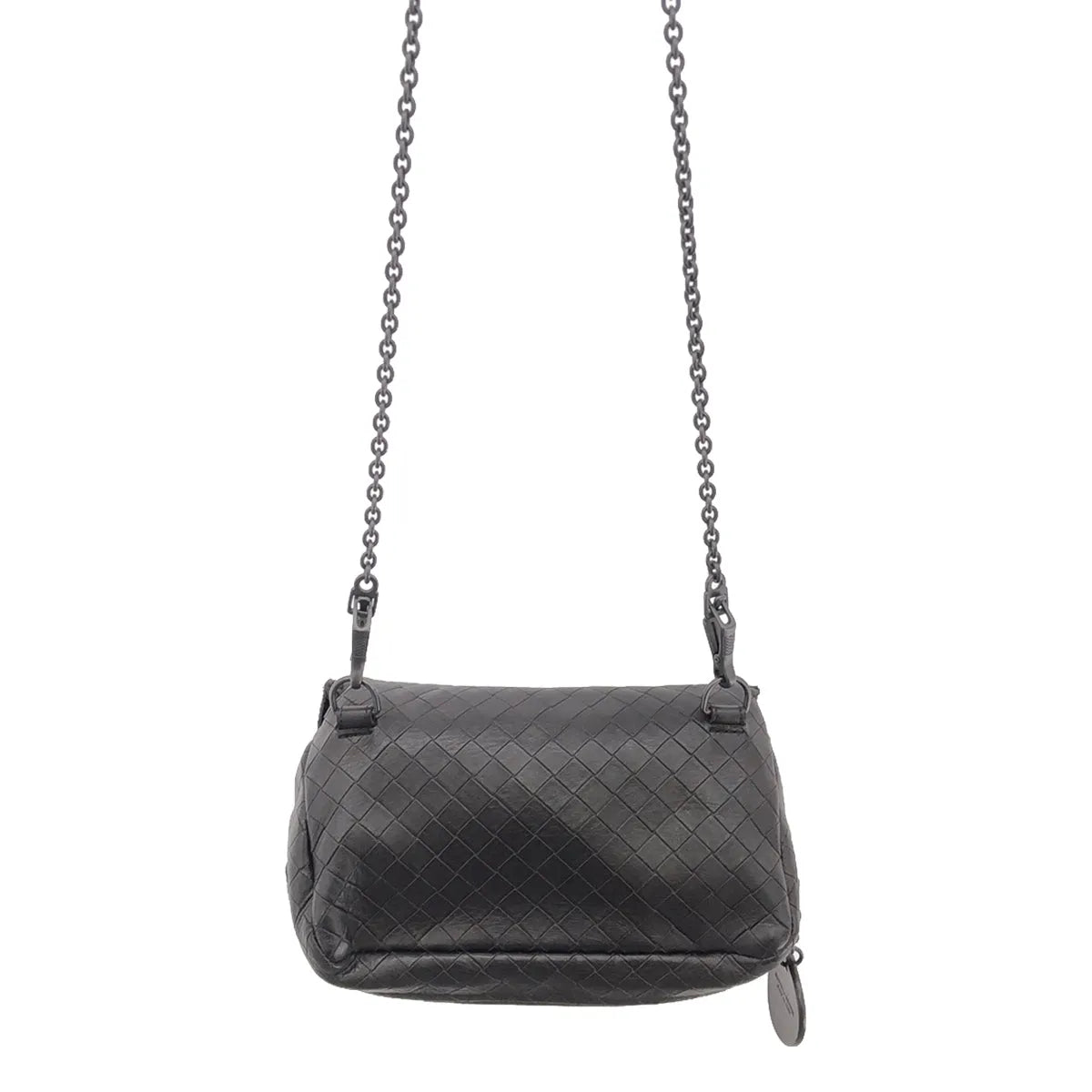 BOTTEGA VENETA | Intreccio 鏈條單肩包| SHOPBOP深棕色 |女性的