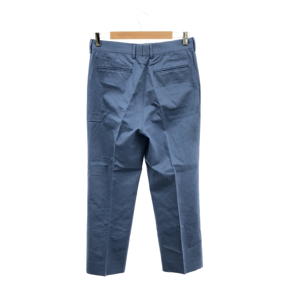 UNION LAUNCH / ユニオンランチ | TROUSERS コットン リネン ストレートパンツ | S | ブルー | レディース