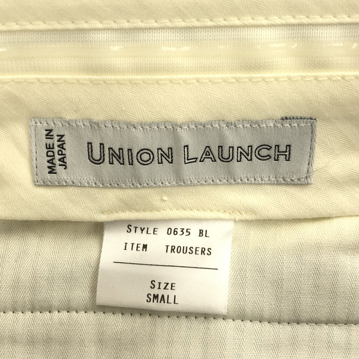 UNION LAUNCH | TROUSERS Cotton Linen Straight Pants | S | Women's