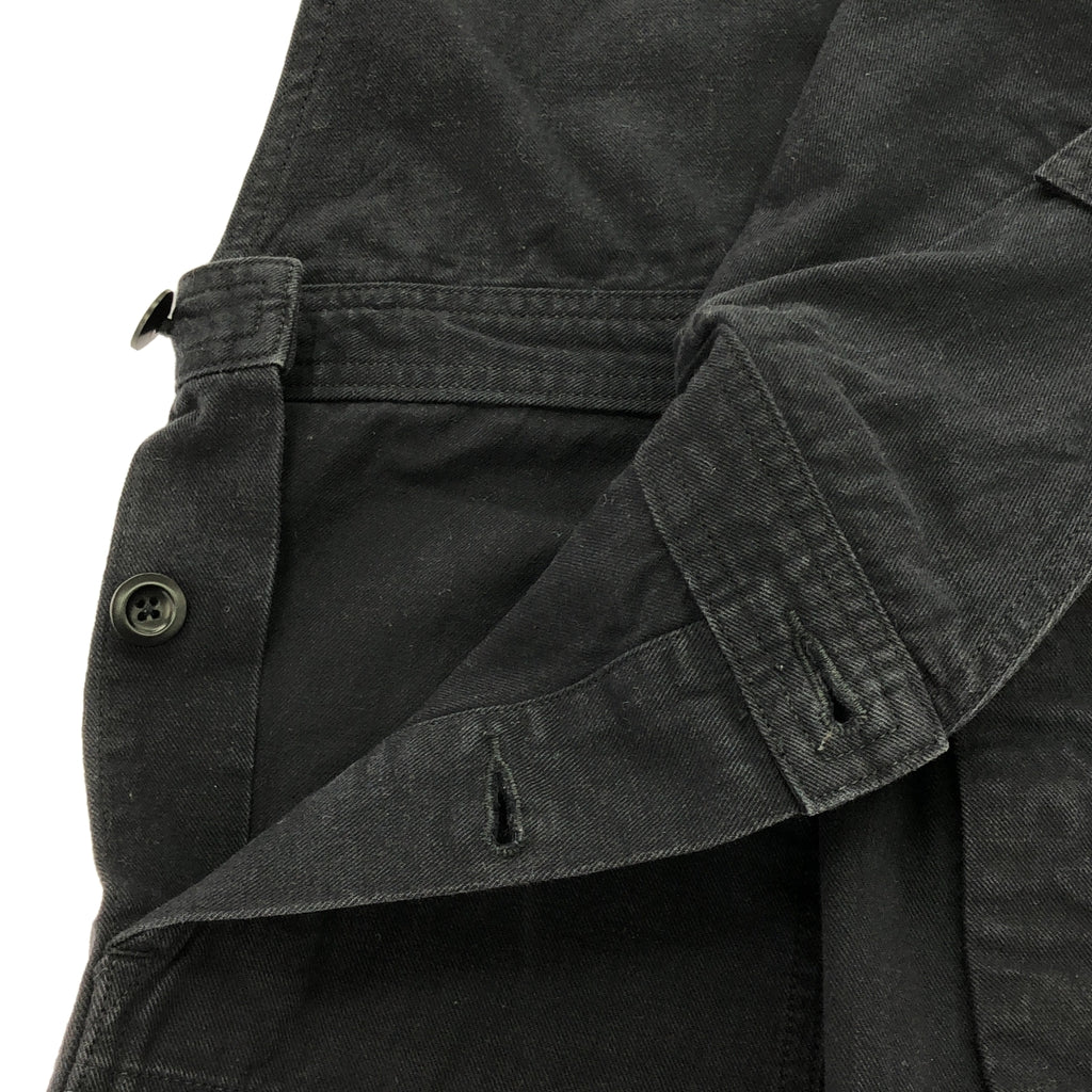 MARGARET HOWELL / 마가렛 하웰 | FADED COTTON 오버올 | 1 | 블랙 | 여성