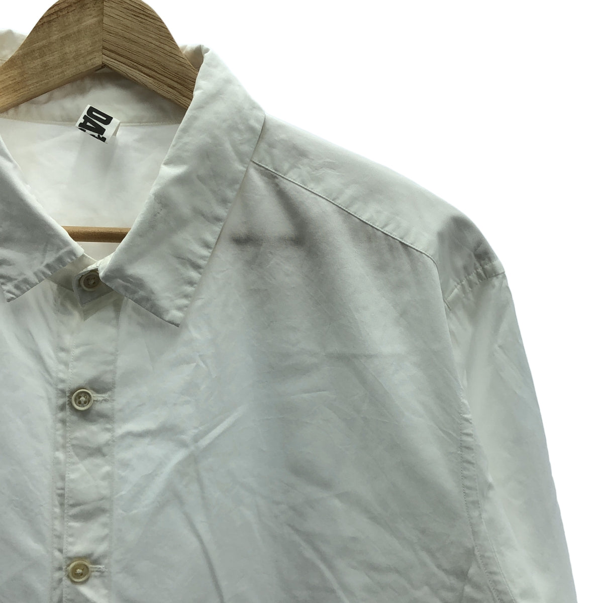 DA'S / Daz |棉質基本款襯衫 | 2 |白色 |男士