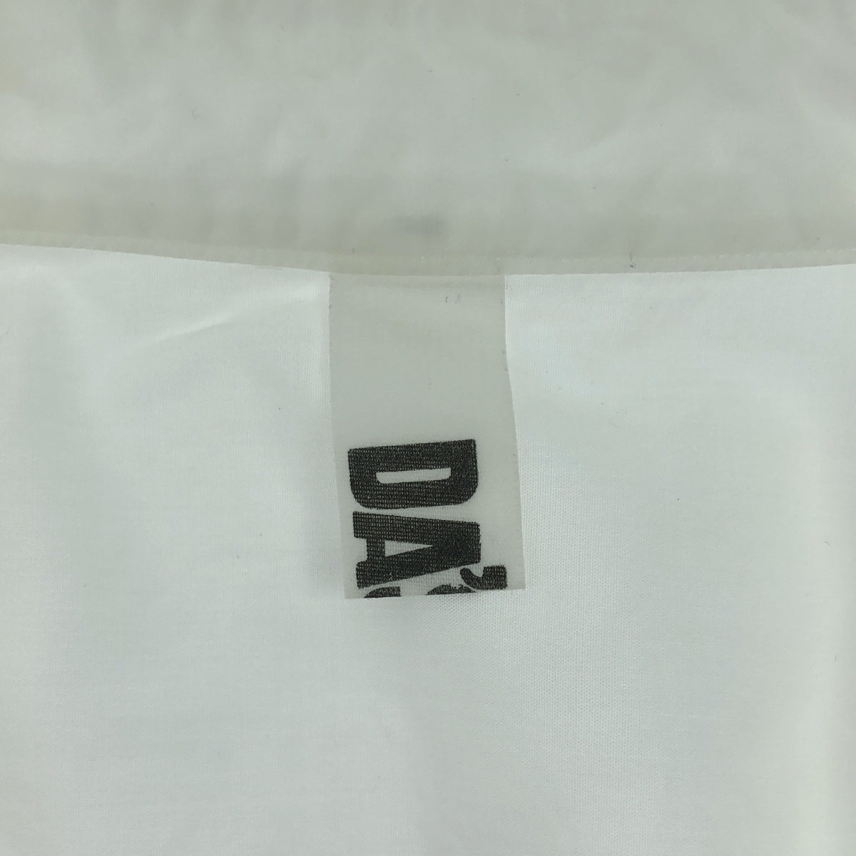 DA'S / Daz |棉質基本款襯衫 | 2 |白色 |男士