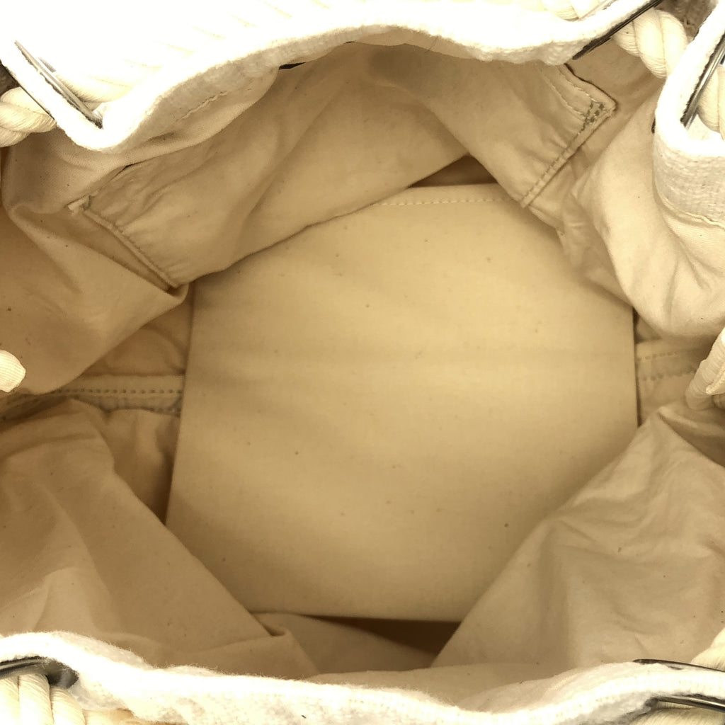 tricot COMME des GARCONS / トリココムデギャルソン | ロープハンドル フラワー モチーフ ハンドバッグ |