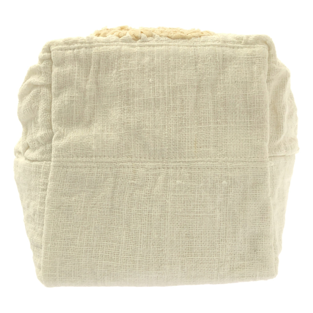 tricot COMME des GARCONS / トリココムデギャルソン | ロープハンドル フラワー モチーフ ハンドバッグ |