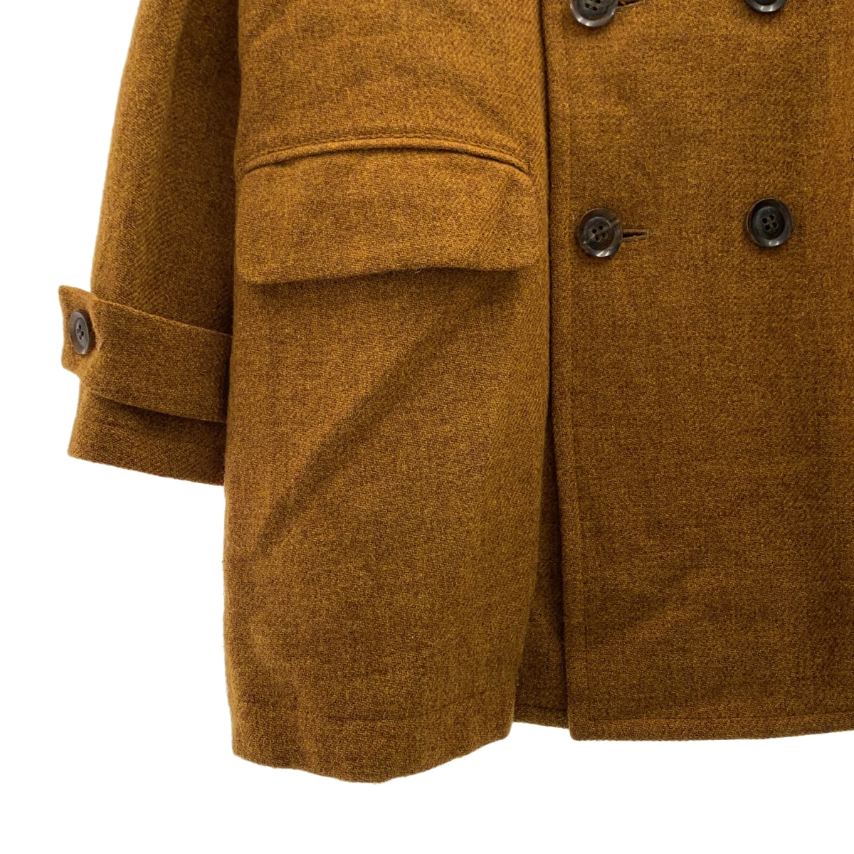 Y's / ワイズヨウジヤマモト | ウール ダブル コート | ブラウン