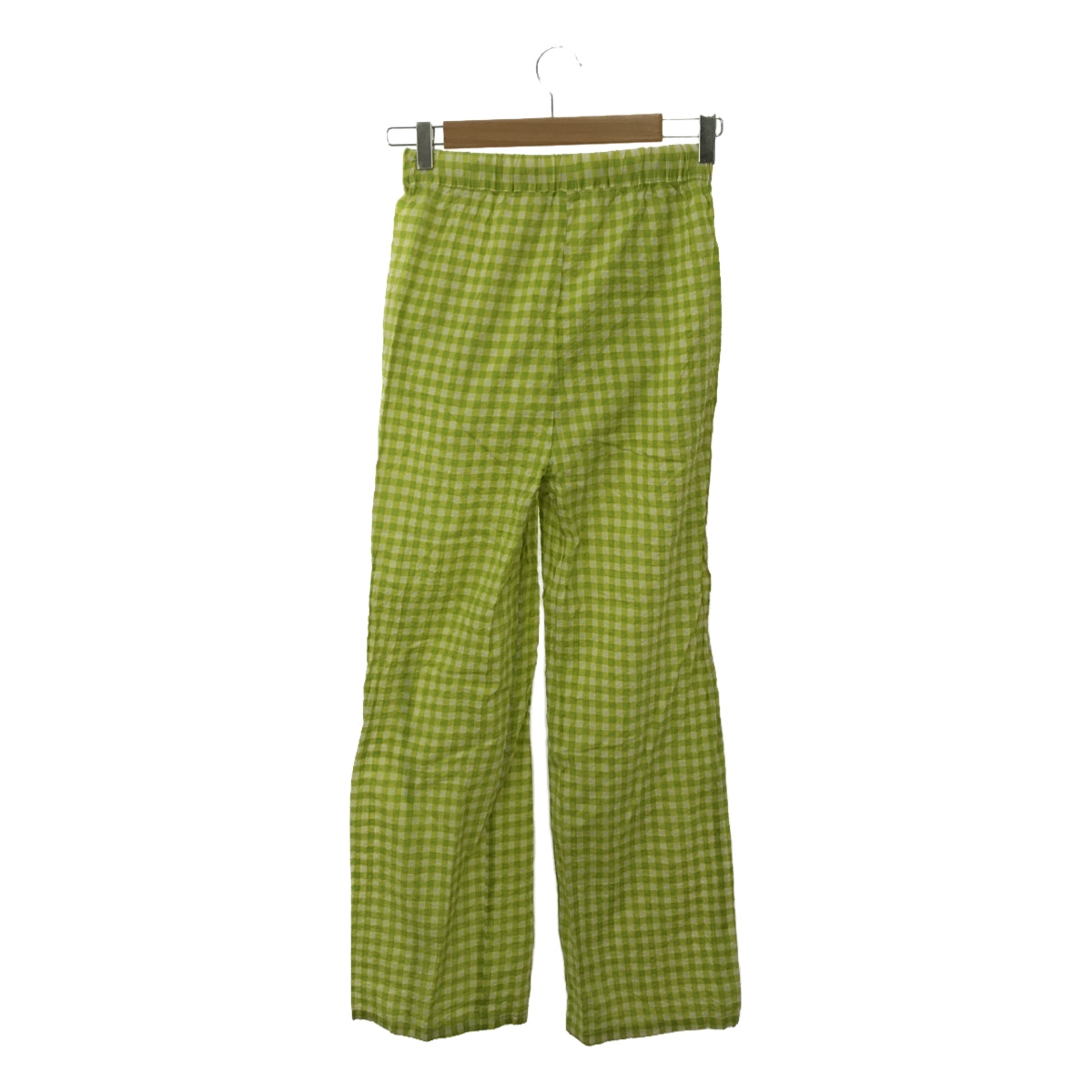 RHC Ron Herman | Drawstring Easy Pants with Inner Lining | XS | Green/Yellow/White | Women's