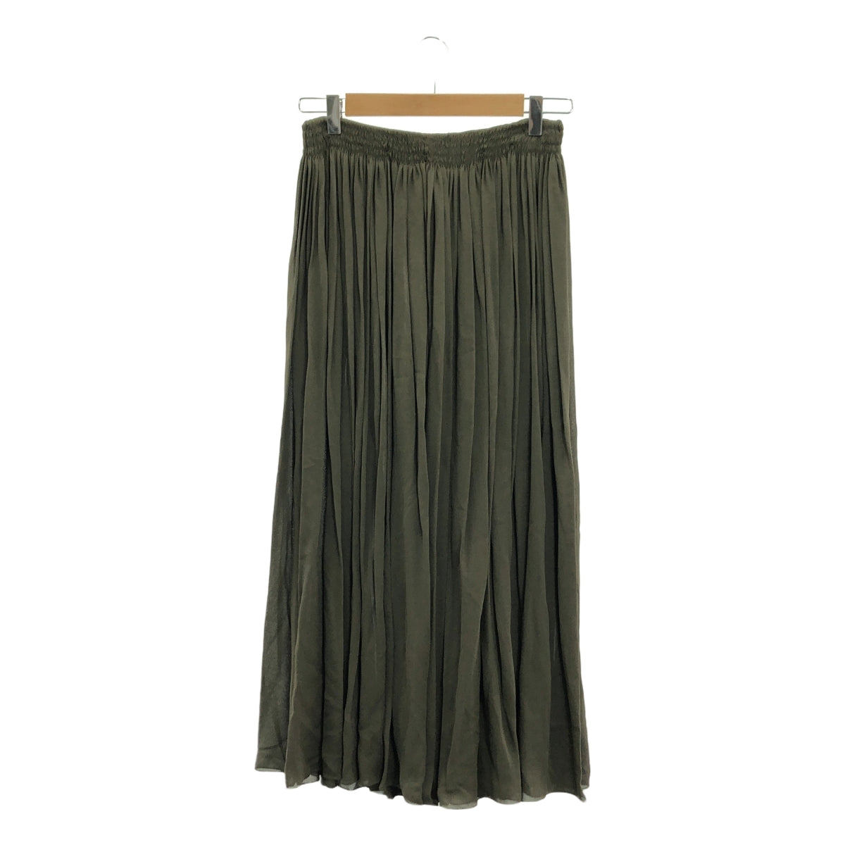 ROCHAS | 褶皺半身裙 | 卡其色 | 女款