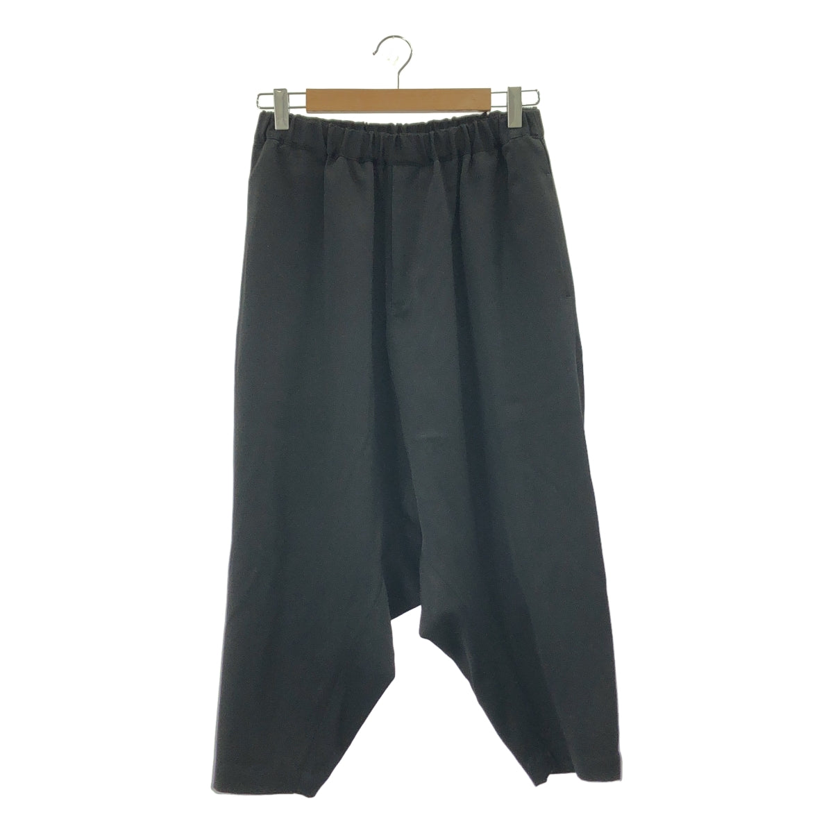 BLACK COMME des GARCONS / 블랙콤 데 갤슨 | 2018SS | 울 이지 사루엘 팬츠 | S |