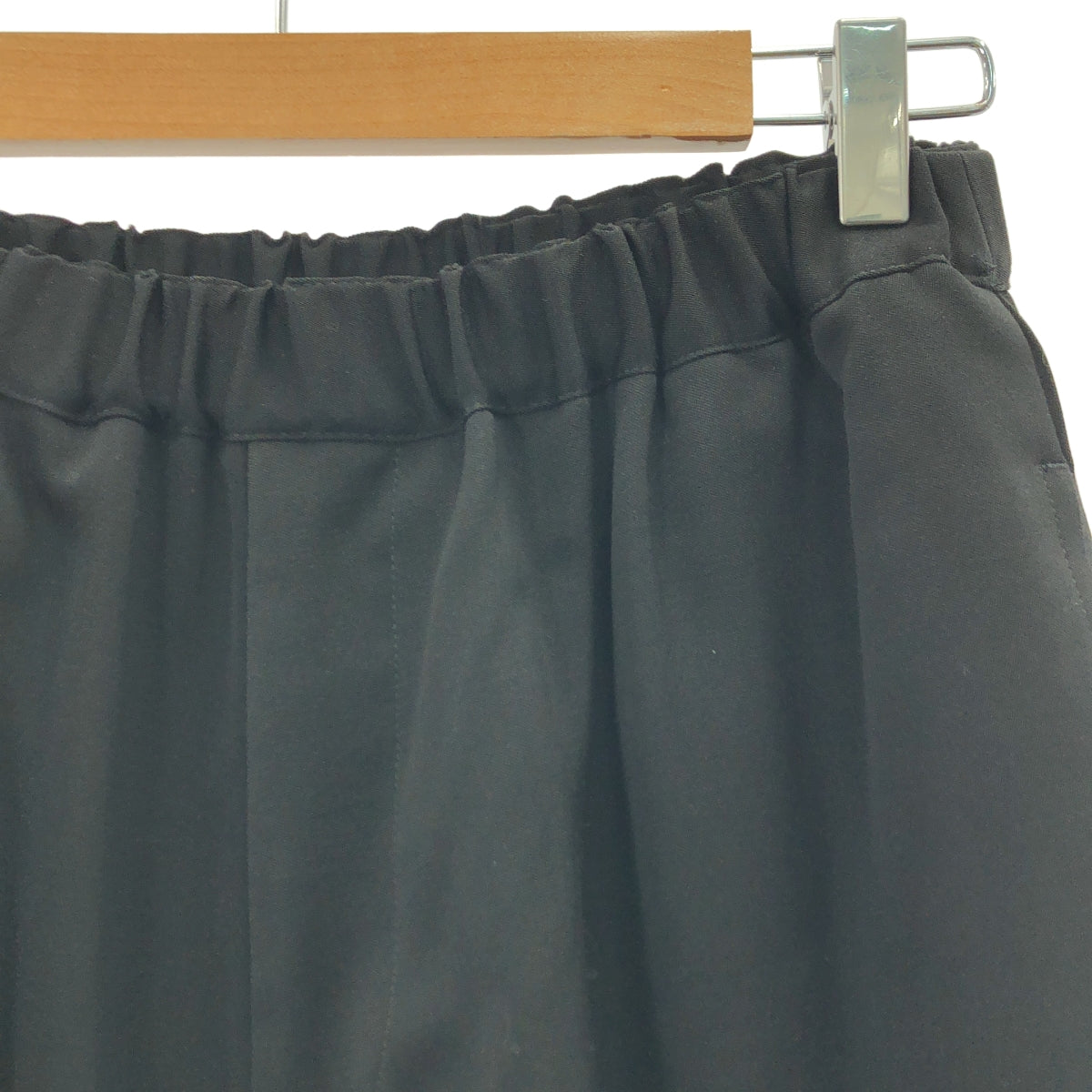 BLACK COMME des GARCONS / 블랙콤 데 갤슨 | 2018SS | 울 이지 사루엘 팬츠 | S |