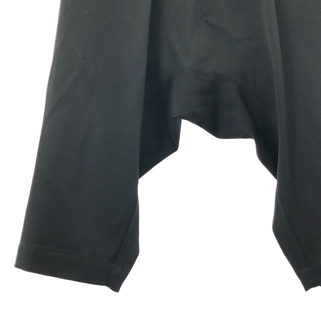 BLACK COMME des GARCONS / ブラックコムデギャルソン | 2018SS | ウール イージー サルエルパンツ | S |