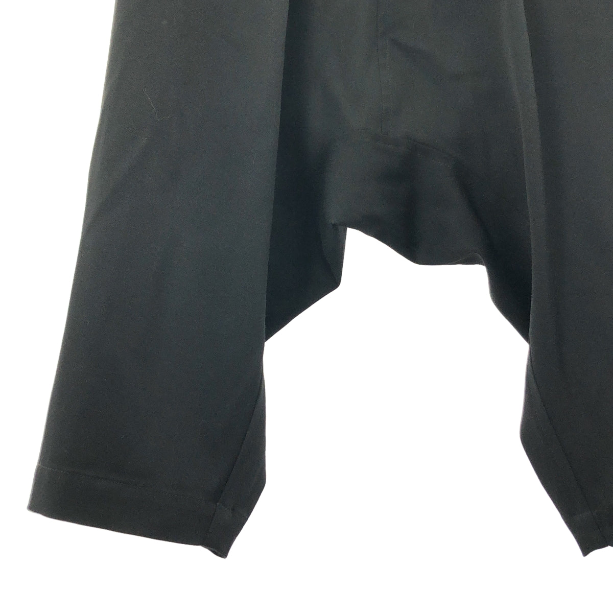 BLACK COMME des GARCONS / ブラックコムデギャルソン | 2018SS | ウール イージー サルエルパンツ | S |