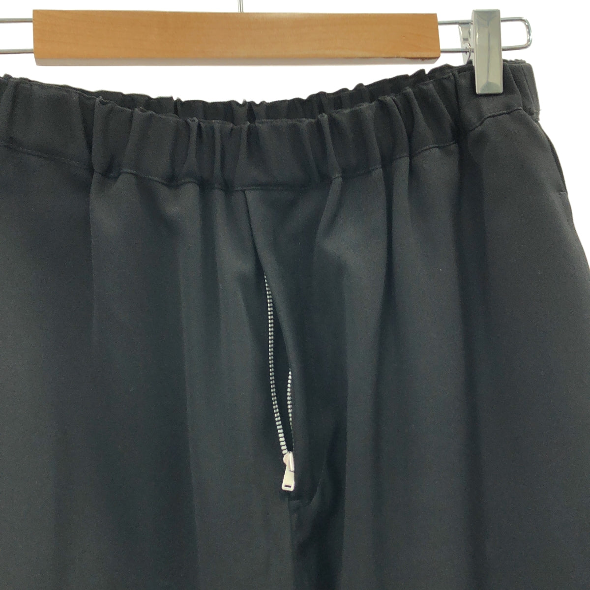 BLACK COMME des GARCONS / ブラックコムデギャルソン | 2018SS | ウール イージー サルエルパンツ | S |
