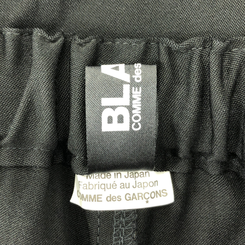 BLACK COMME des GARCONS / ブラックコムデギャルソン | 2018SS | ウール イージー サルエルパンツ | S |