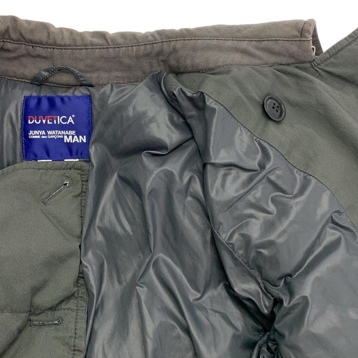 JUNYAWATANABE COMMEdesGARCONS MAN / 준야와타나베만 | 2013AW | × DUVETICA / 듀베티카 더블 다운 코트 | S | 그레이 | 남성