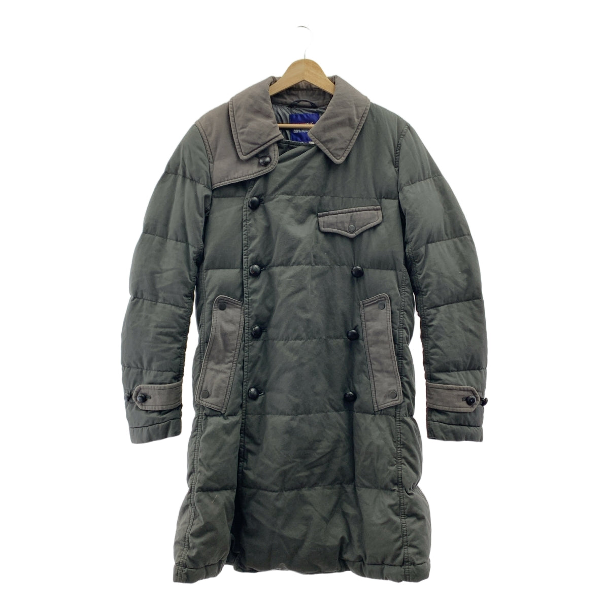 JUNYAWATANABE COMMEdesGARCONS MAN / 준야와타나베만 | 2013AW | × DUVETICA / 듀베티카 더블 다운 코트 | S | 그레이 | 남성