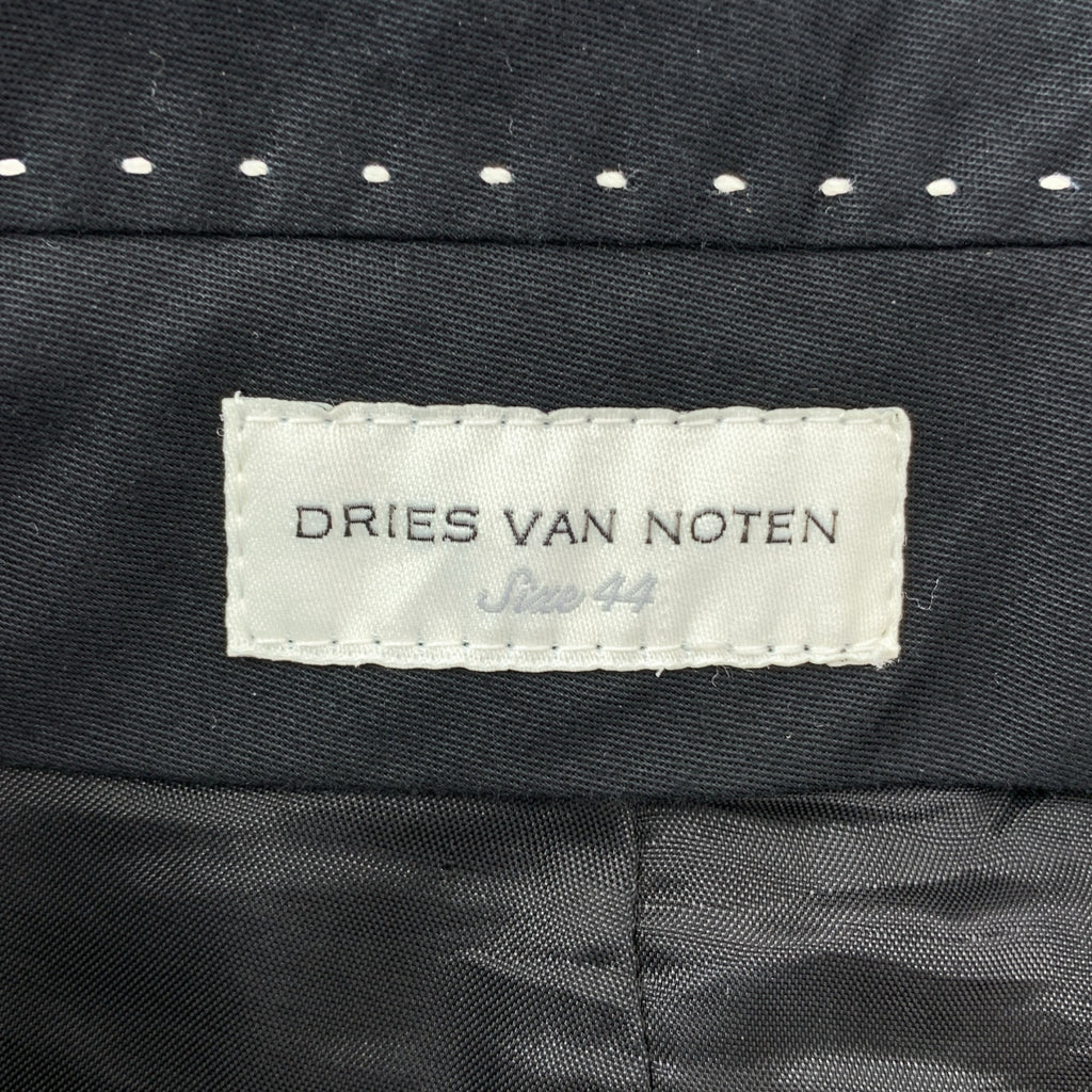 DRIES VAN NOTEN | 羊毛棉混紡多層短褲 | 尺寸 44 | 海軍藍 | 男款