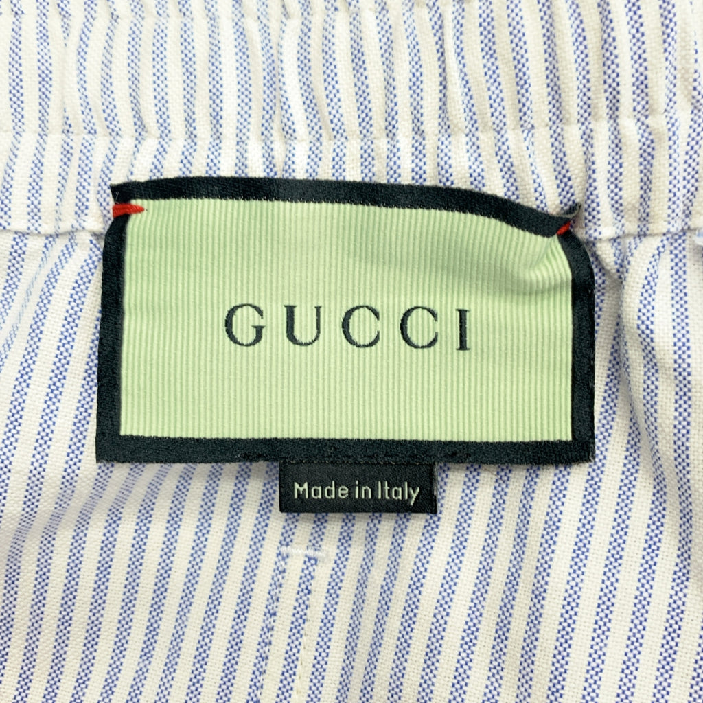 GUCCI / グッチ | 2021AW | LES POMMES ストライプ ショートパンツ | 48 | メンズ