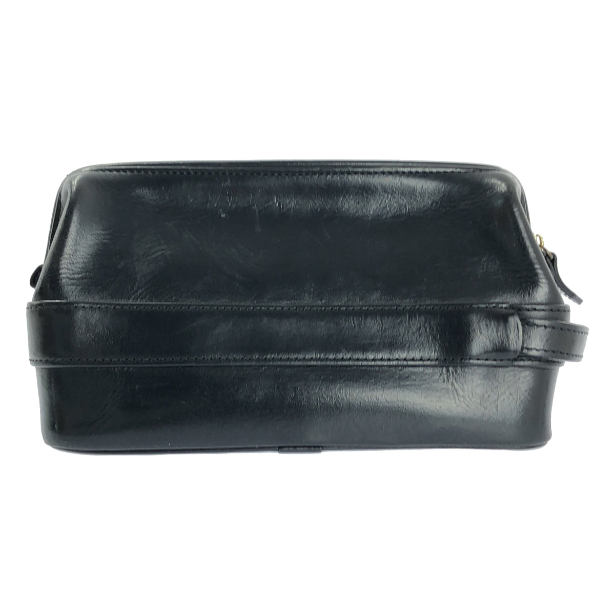 OHBA / 오하이 가방 | 가죽 베개 파우치 두 번째 클러치 백 | 블랙 | 남성