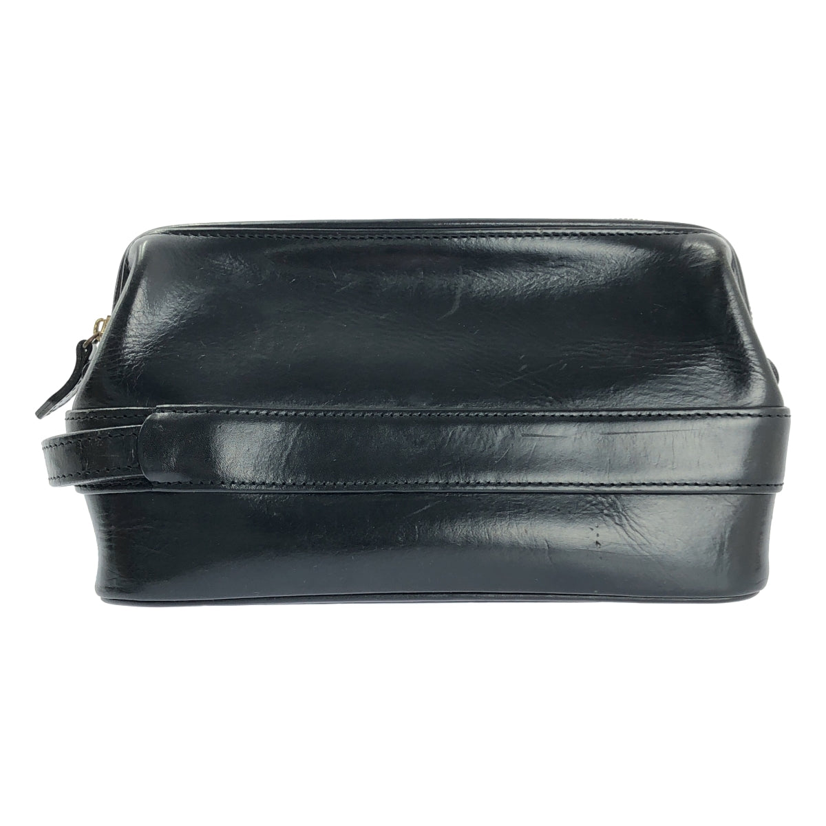 OHBA / 오하이 가방 | 가죽 베개 파우치 두 번째 클러치 백 | 블랙 | 남성