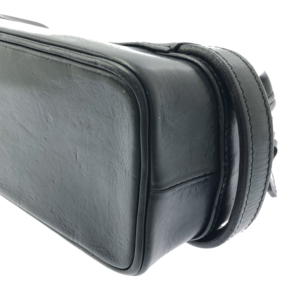 OHBA / 오하이 가방 | 가죽 베개 파우치 두 번째 클러치 백 | 블랙 | 남성