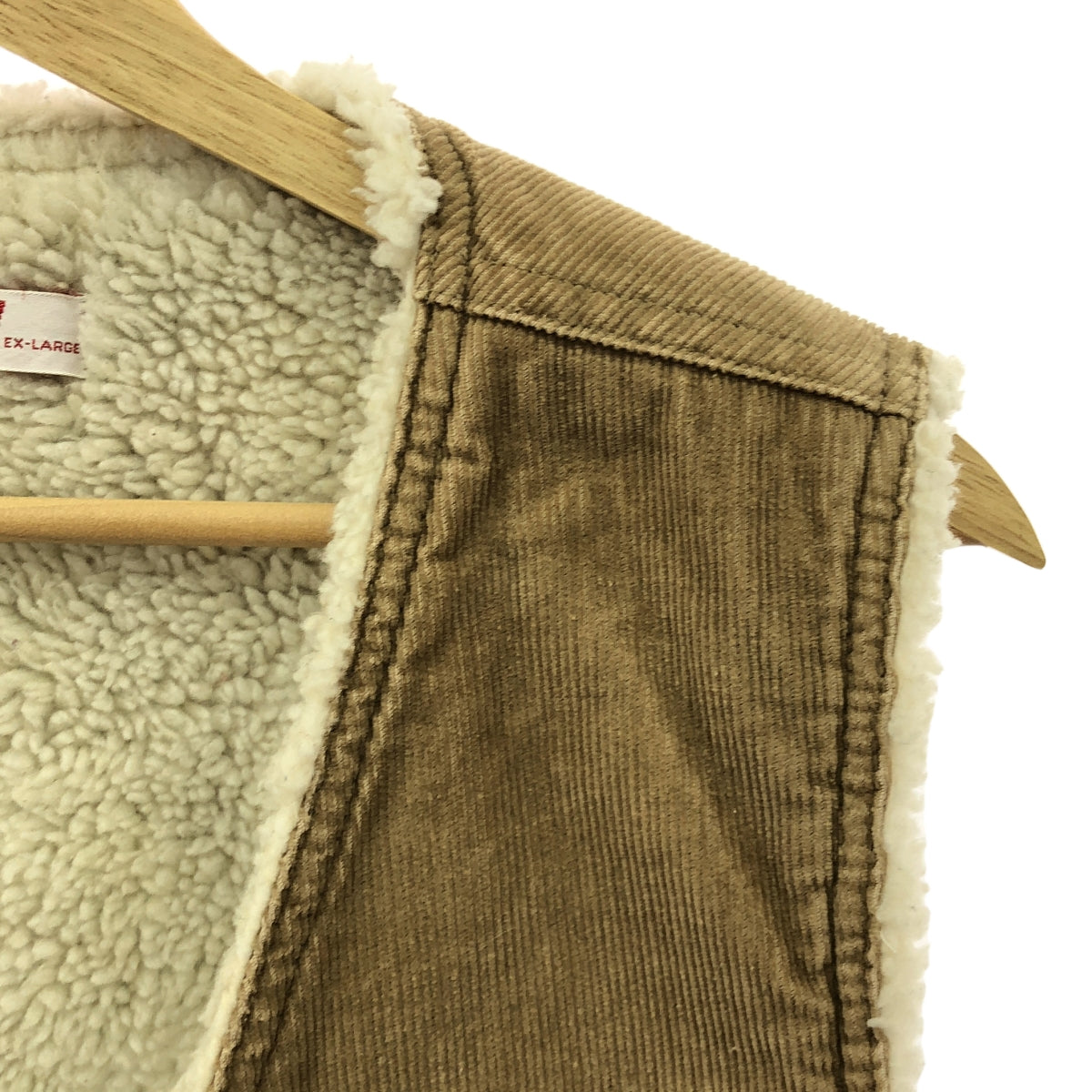 Levi's | 估計是 1970 年代 ~ 復古 / 美國製造復古燈芯絨羊毛背心 / 60605-1523 | XL | 棕色 | 男款