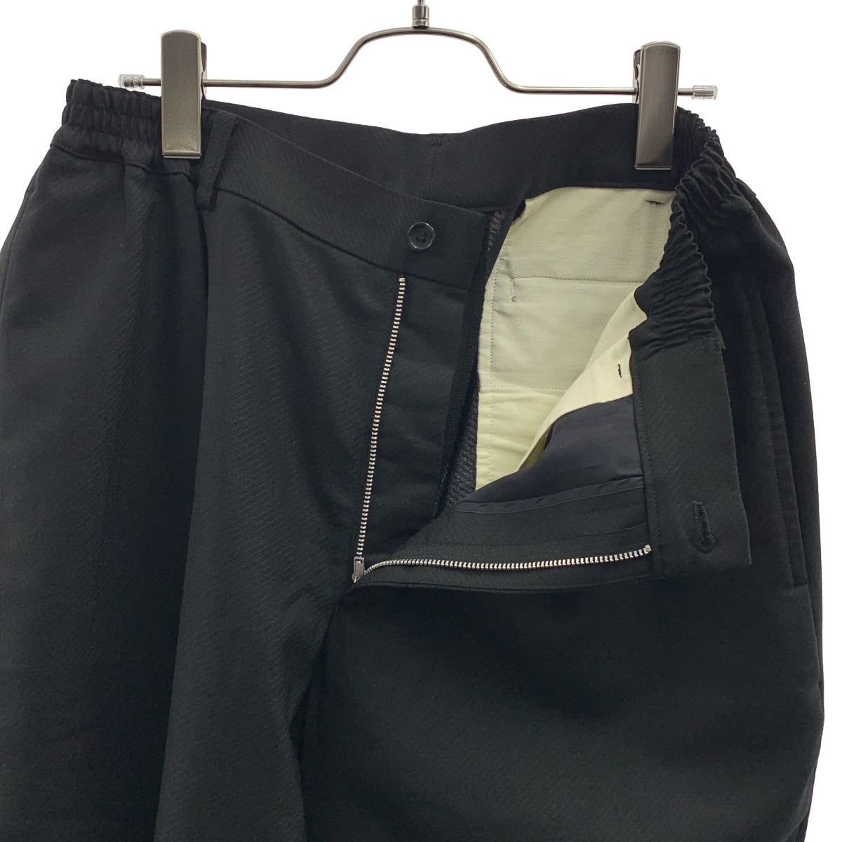 COMME des GARCONS HOMME DEUX / コムデギャルソンオムドゥ | 2021AW | ウール キュプラ 斜めストライプ パンツ | M | メンズ