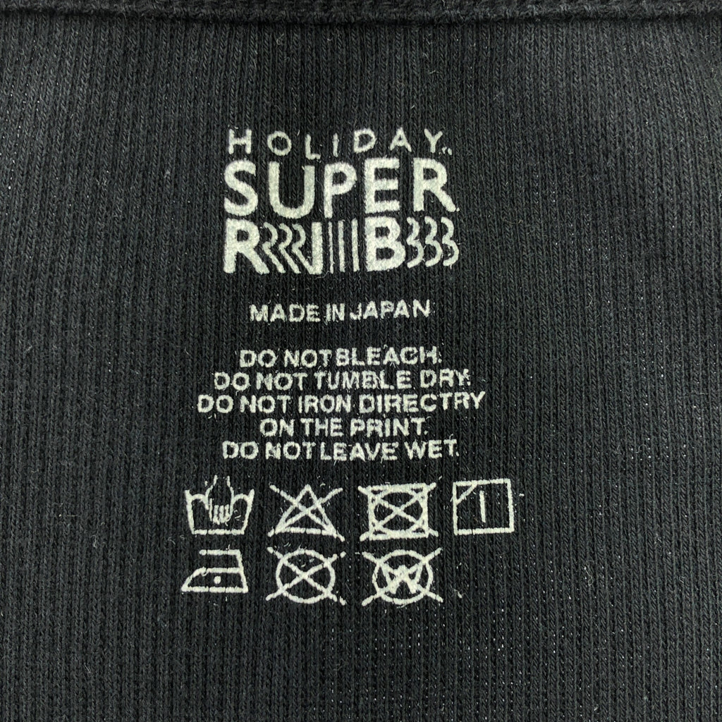HOLIDAY / ホリデイ | 2023AW | SUPER RIB SCOOP-NECK TOPS スーパーリブ スクープネック カットソー | ONE SIZE | ブラック | レディース