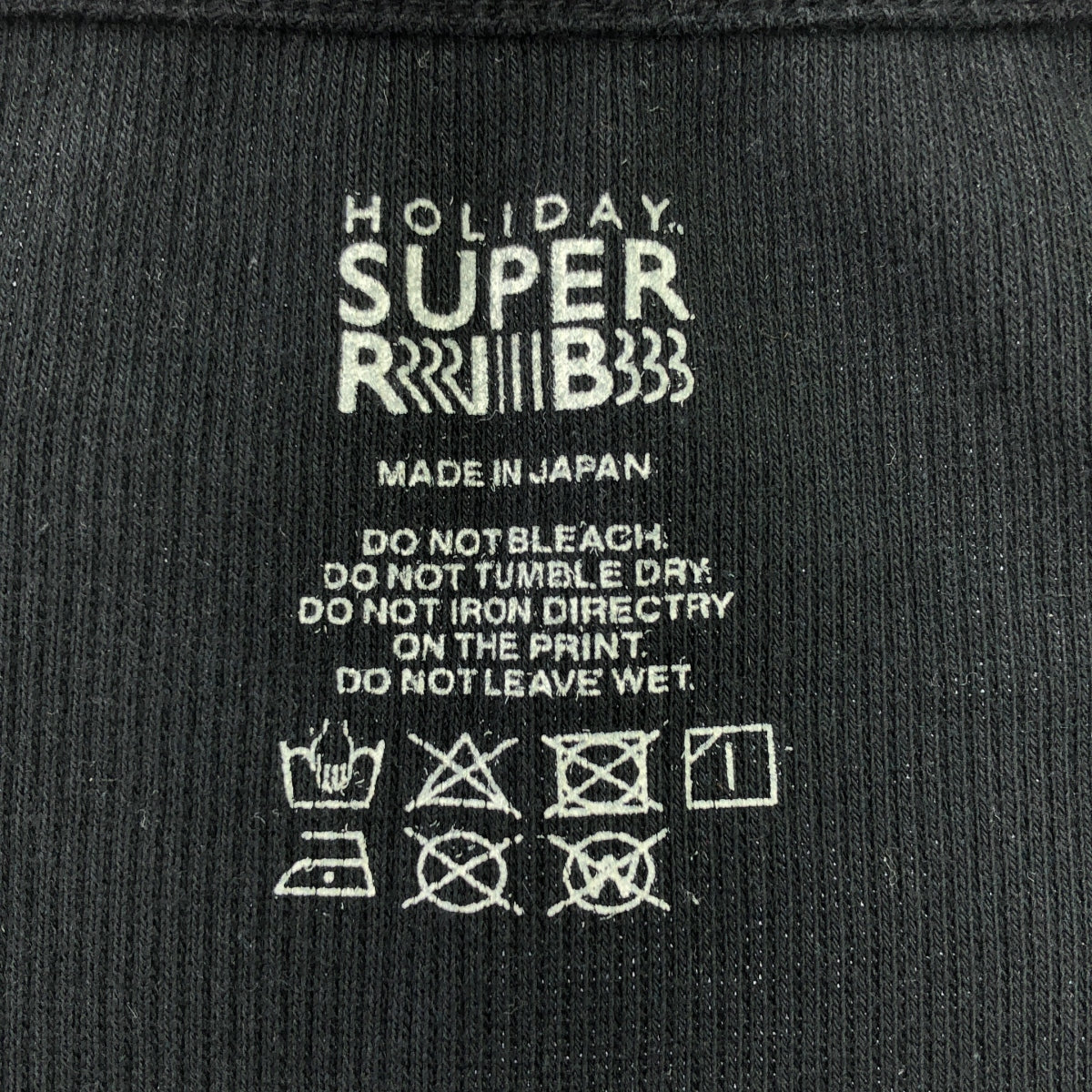 HOLIDAY / ホリデイ | 2023AW | SUPER RIB SCOOP-NECK TOPS スーパーリブ スクープネック カットソー | ONE SIZE | ブラック | レディース
