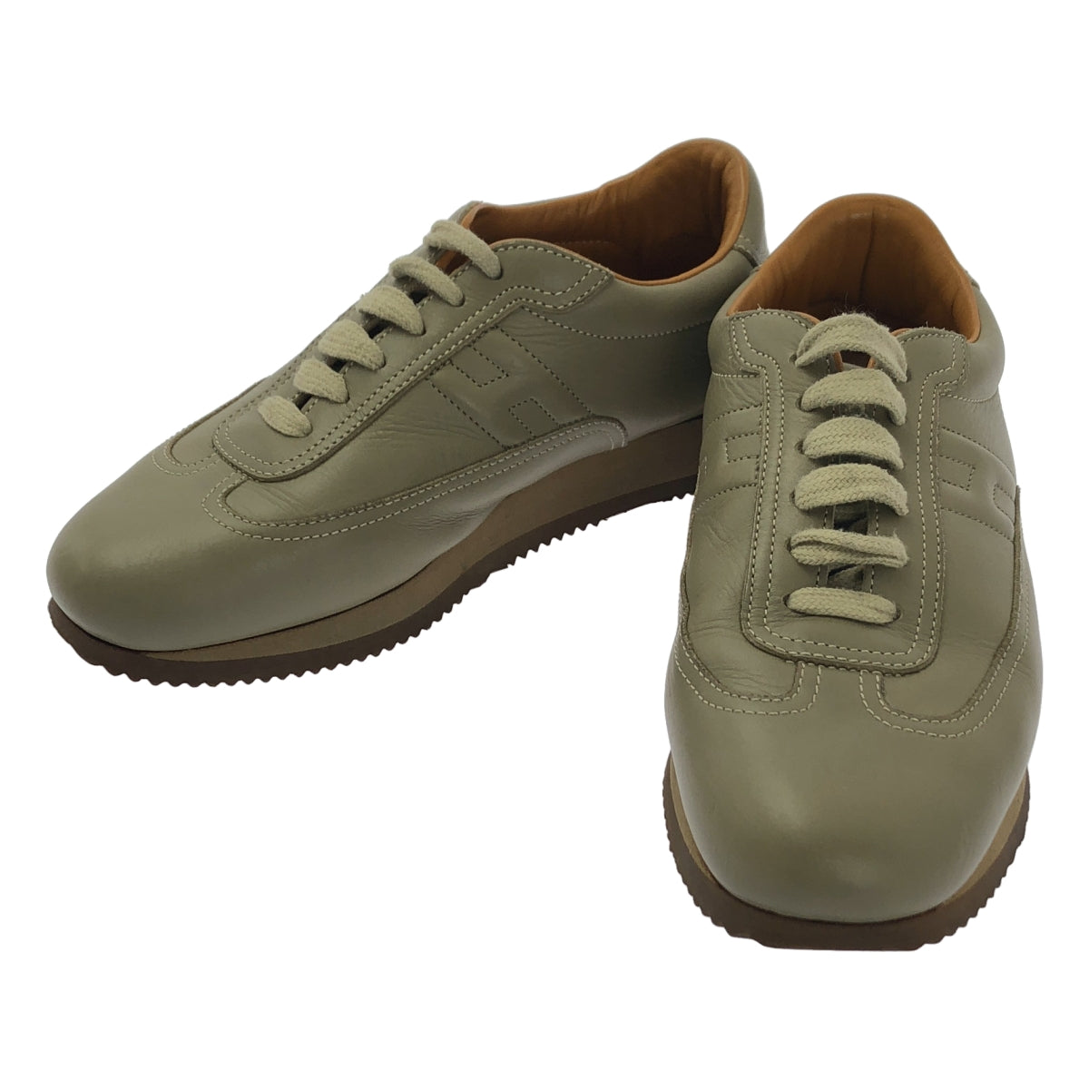 HERMES / 헤르메스 | Quick 빠른 / 가죽 운동화 | 37 1/2 |