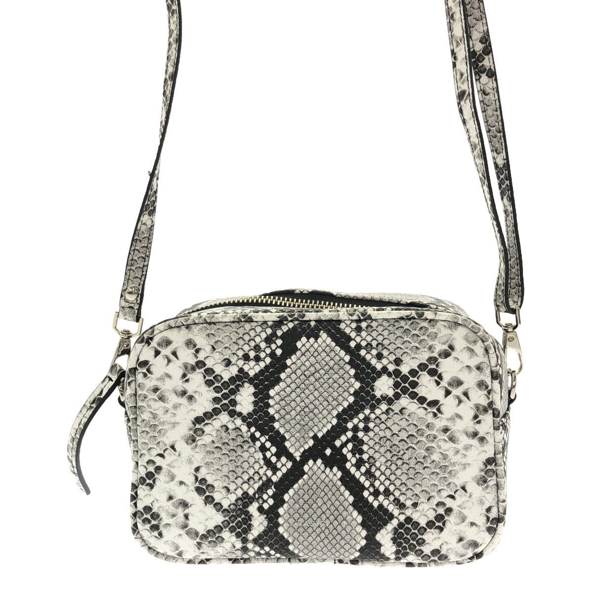 VASIC / Vasic | green label relaxing special order python shoulder bag |