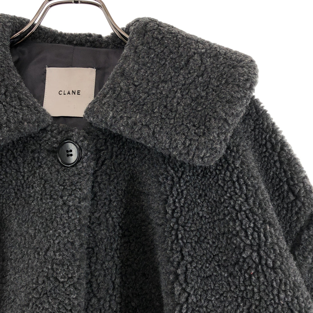 CLANE / 크라네 | VOLUME FLARE BOA COAT 볼륨 플레어 보어 코트 | 2 |