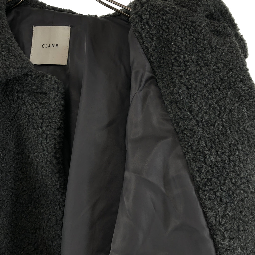 CLANE / 크라네 | VOLUME FLARE BOA COAT 볼륨 플레어 보어 코트 | 2 |