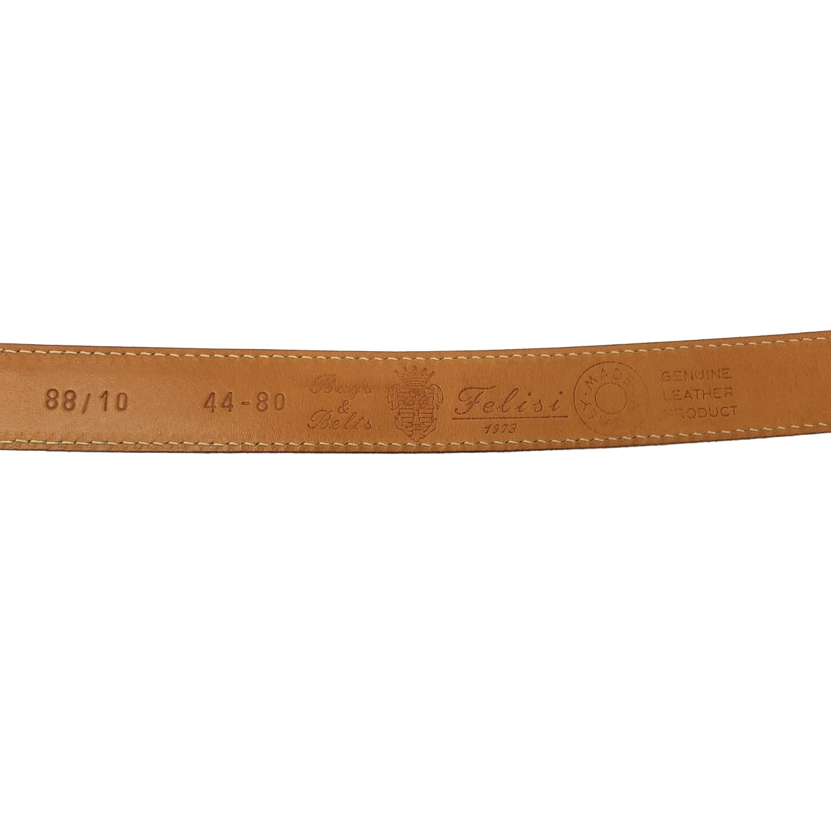 Felisi / 페리지 | 악어 몰드 가죽 벨트 | 88/10 | 그레이 | 남성