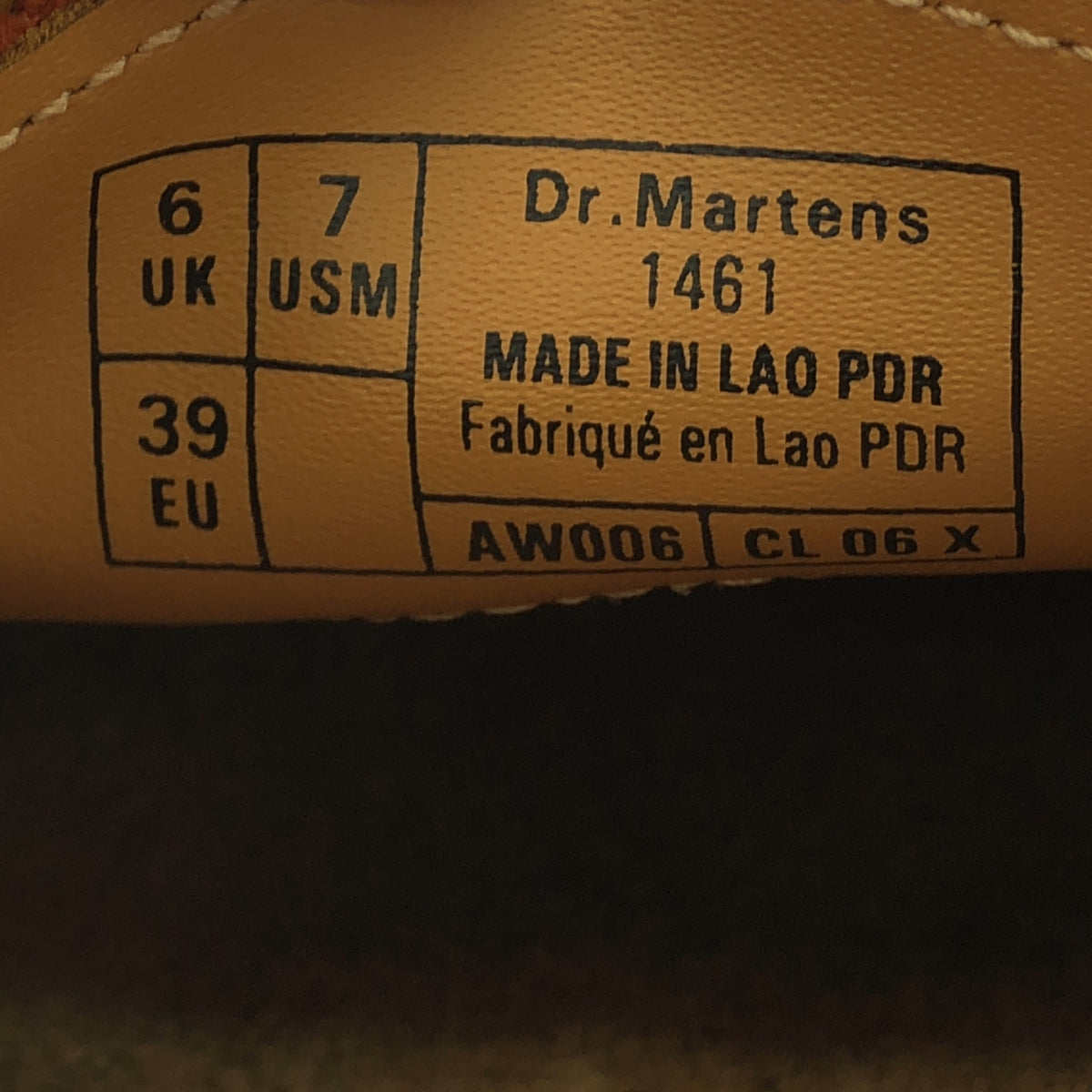 Dr.Martens / ドクターマーチン | DUCHESS CORDUROY 1461 3EYE SHOES 3ホール コーデュロイ シューズ | 25 | RUST TAN /ラストタン | メンズ