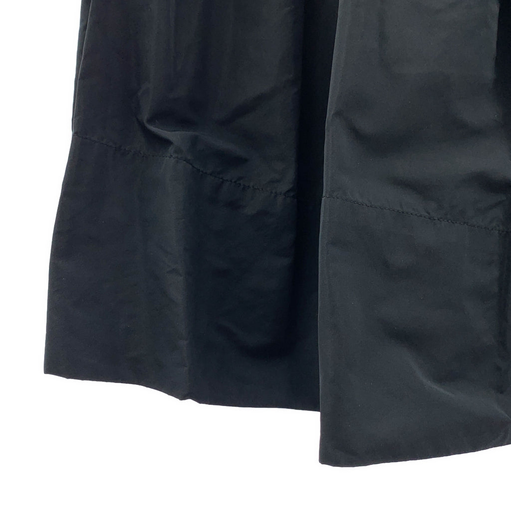 JIL SANDER | 絲質混紡褶皺蓬鬆側邊拉鍊半身裙 | 尺寸 36 | 女款