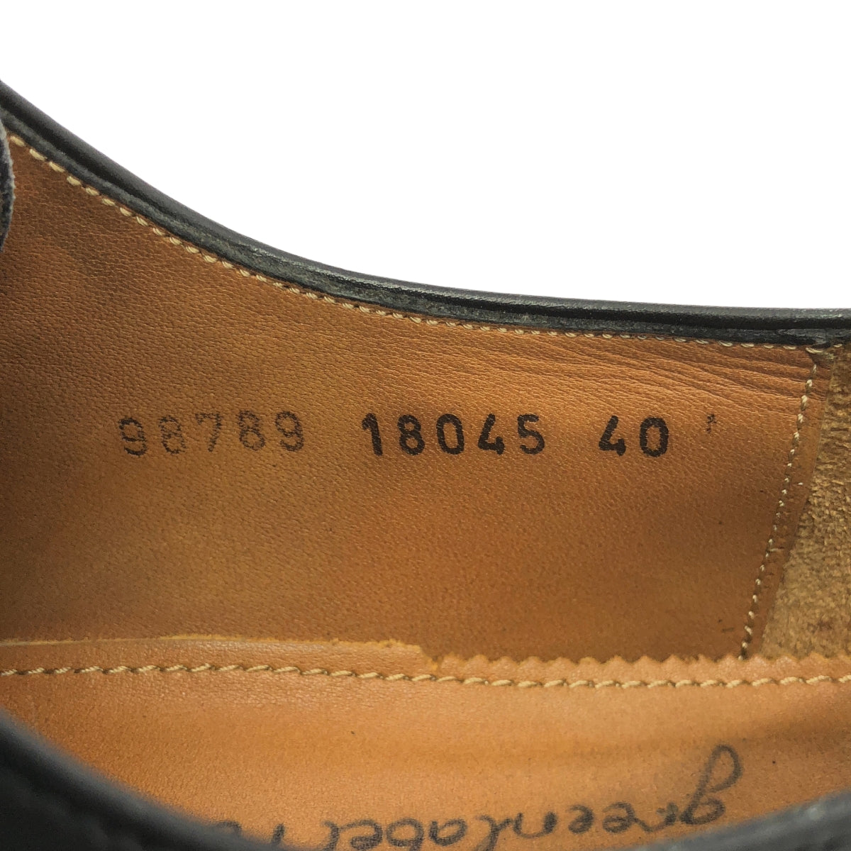 Jalan Sriwijaya / 자란 스리와야 | UNITED ARROWS green label relaxing 별주 U 칩 다이 나이트 솔 드레스 신발 | 40 | 블랙 | 남성