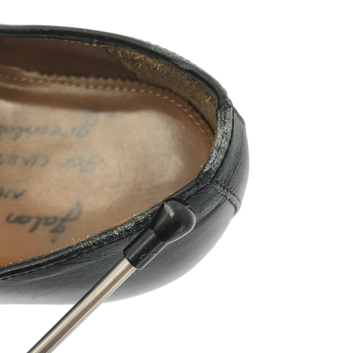 Jalan Sriwijaya / 자란 스리와야 | UNITED ARROWS green label relaxing 별주 U 칩 다이 나이트 솔 드레스 신발 | 40 | 블랙 | 남성